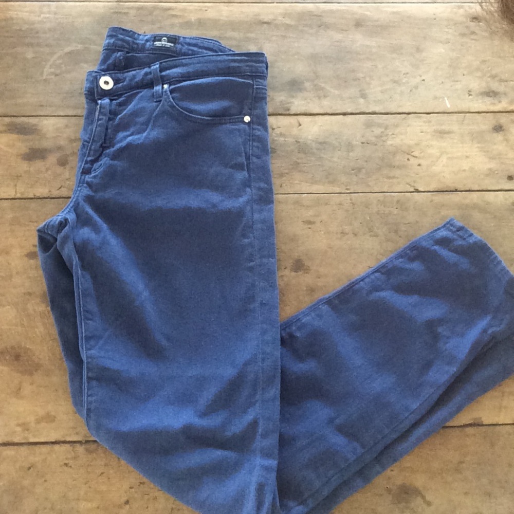 AG Adriano Goldschmied Blue Ankle & Cropped Jeans